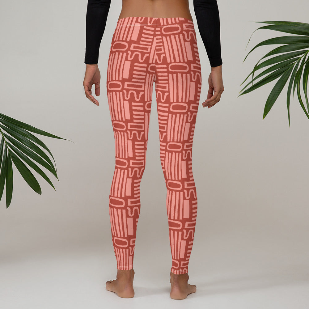 Geometric leggings