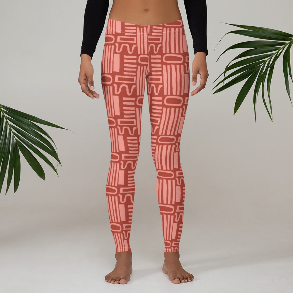 Geometric leggings