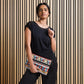 bolso étnico piel sintética mujer