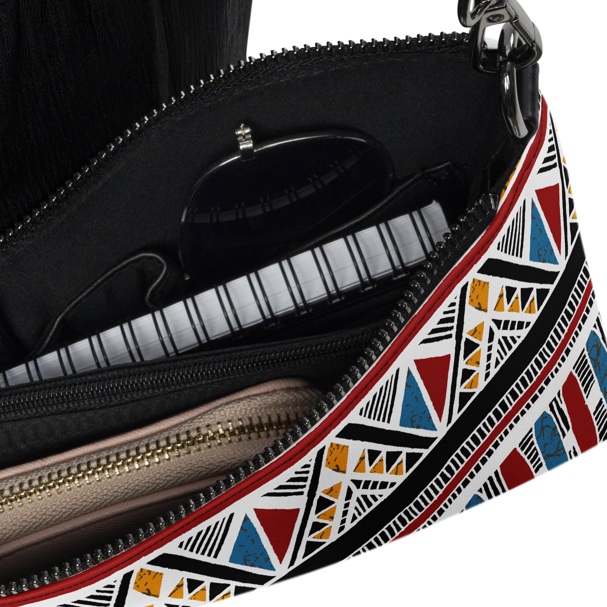 bolso étnico piel sintética mujer