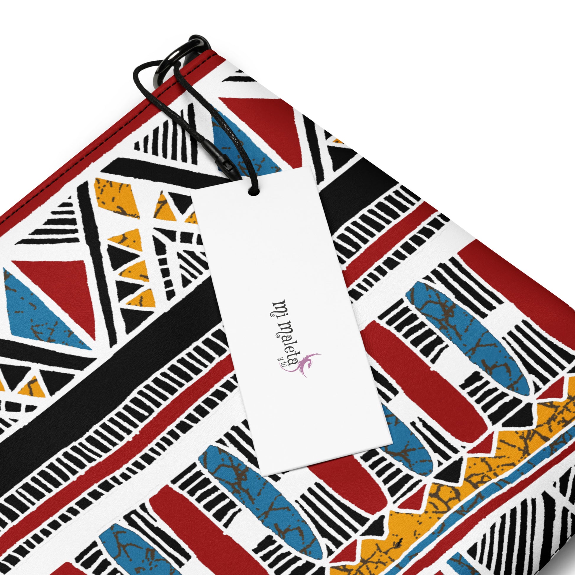bolso étnico piel sintética mujer