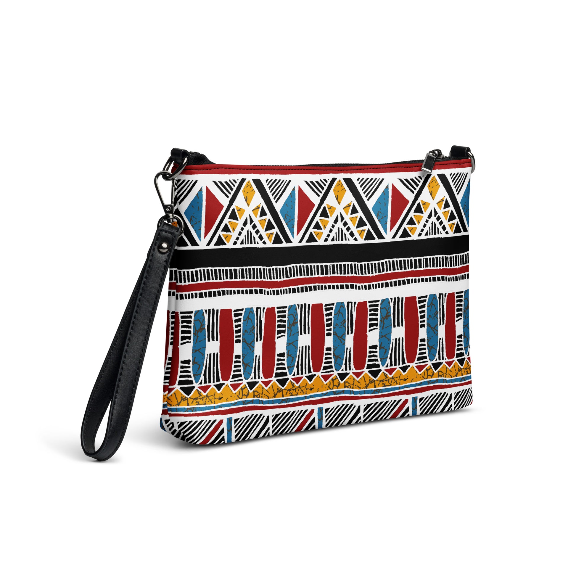 bolso étnico piel sintética mujer