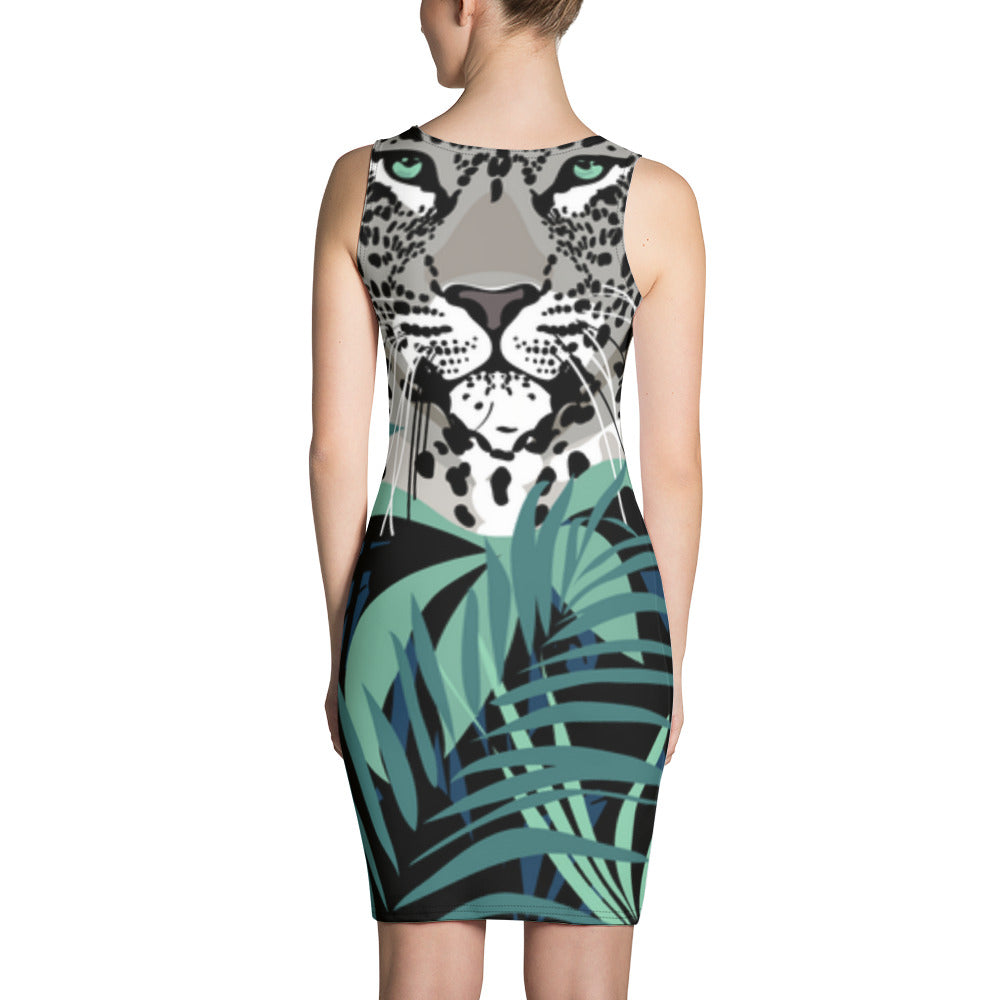 Vestido animal print de tirantes