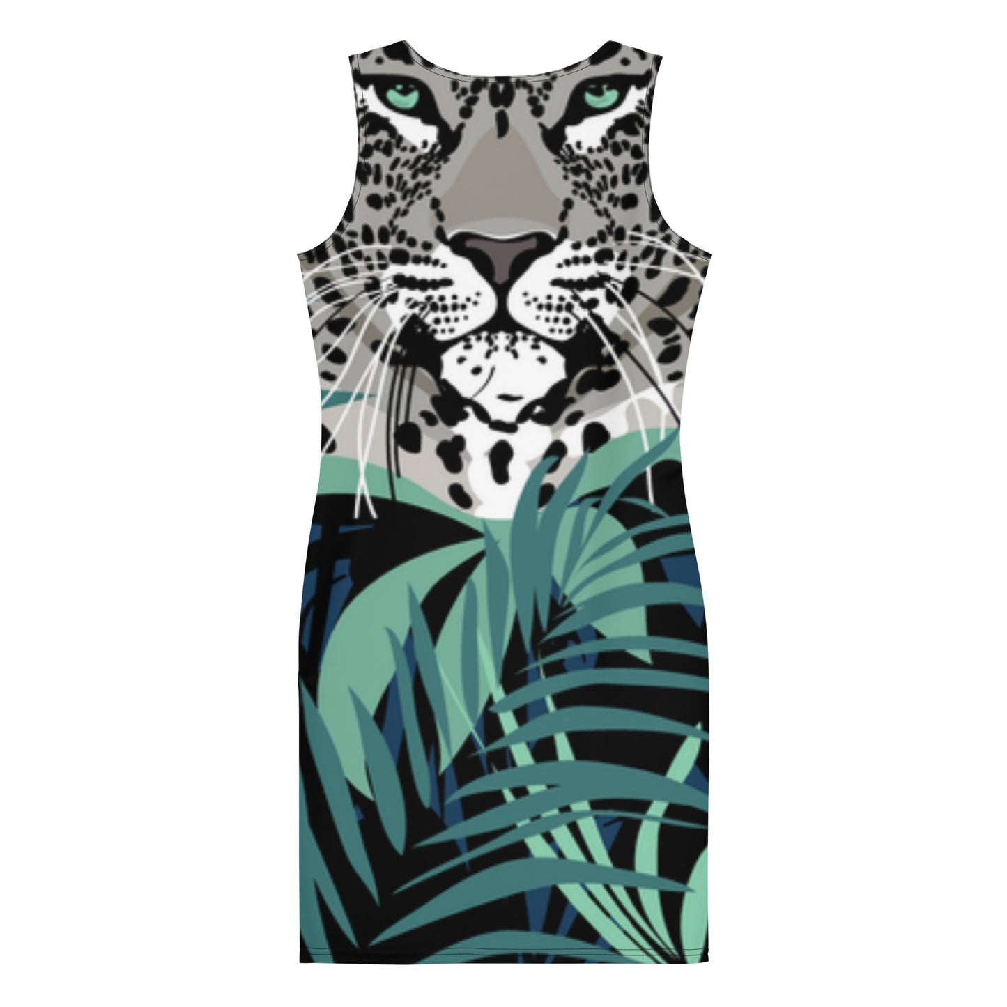 Vestido animal print de tirantes