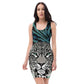 Vestido animal print de tirantes