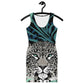 Vestido animal print de tirantes