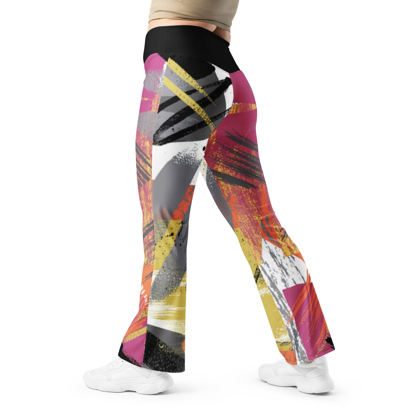 leggins acampanados poliéster reciclado