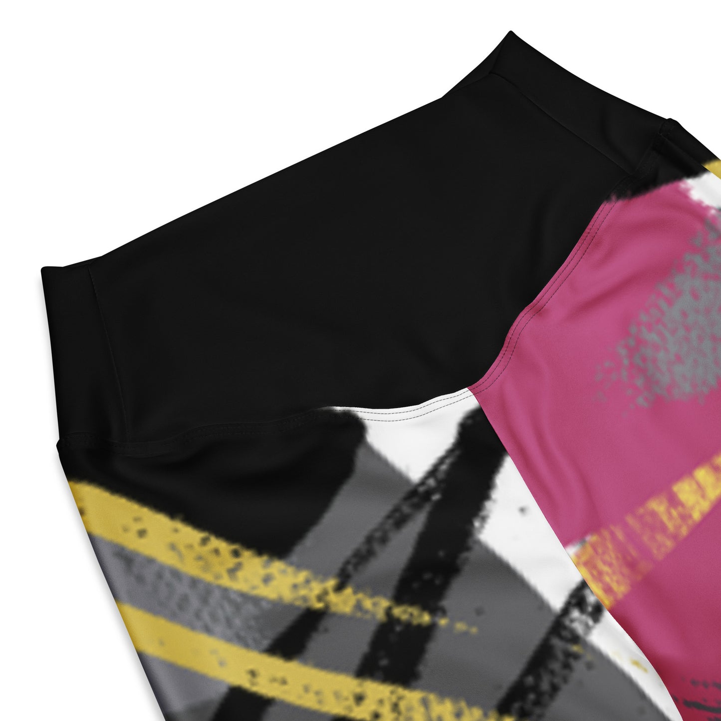 Leggins acampanados abstractos de poliéster reciclado