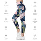 Leggins con bolsillos abstracto
