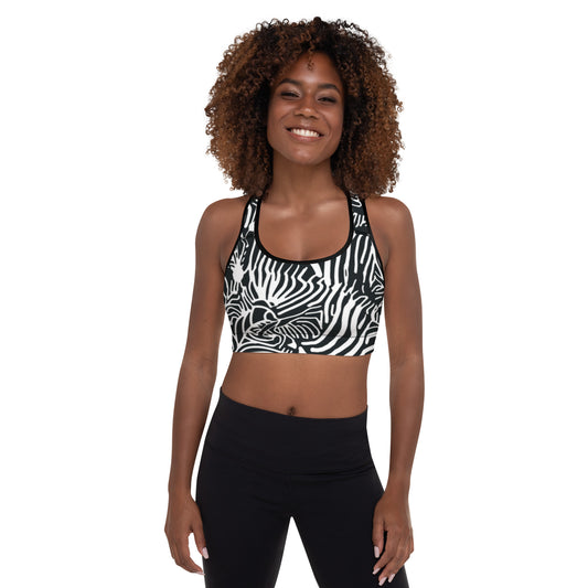 Power Girl Padded Sports Bra