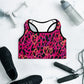 Medium intensity hearts sports bra