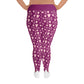 Leggins talla grande corazones