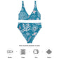 Bikini reciclado talle alto Fondo del Mar