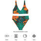 Bikini reciclado talle alto Caribe