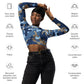 Langarmshirt aus recyceltem Polyester in Camouflage-Optik