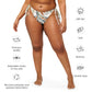Zen recycled polyester bikini bottoms