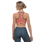 Geometric sports bra