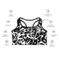 Wild sports bra