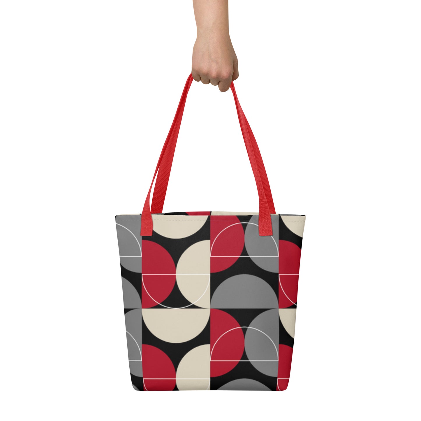 Black and Red cloth bag