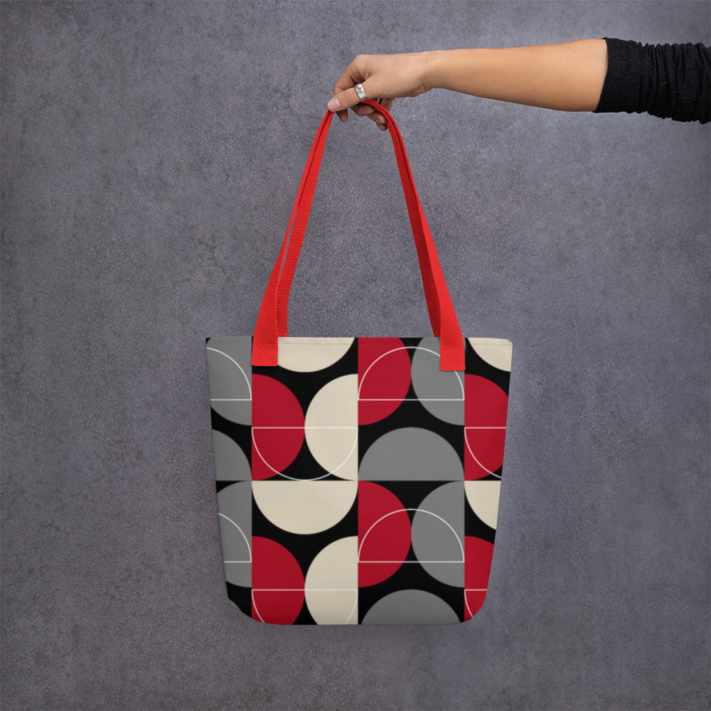 Black and Red cloth bag