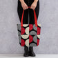 Black and Red cloth bag