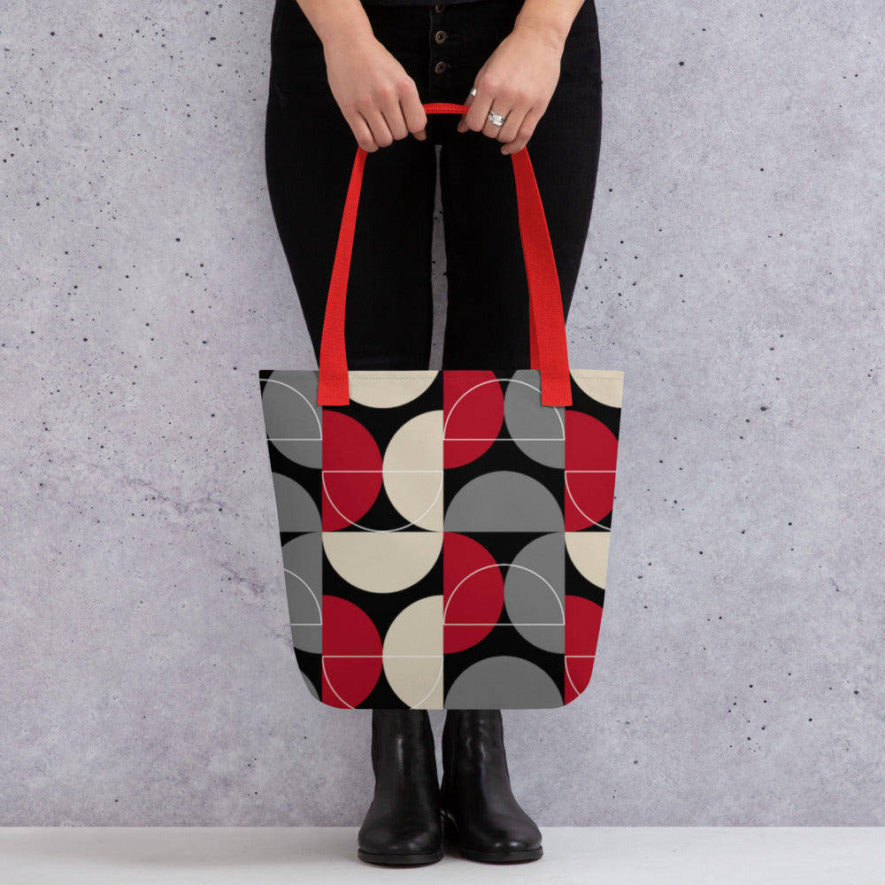 Black and Red cloth bag