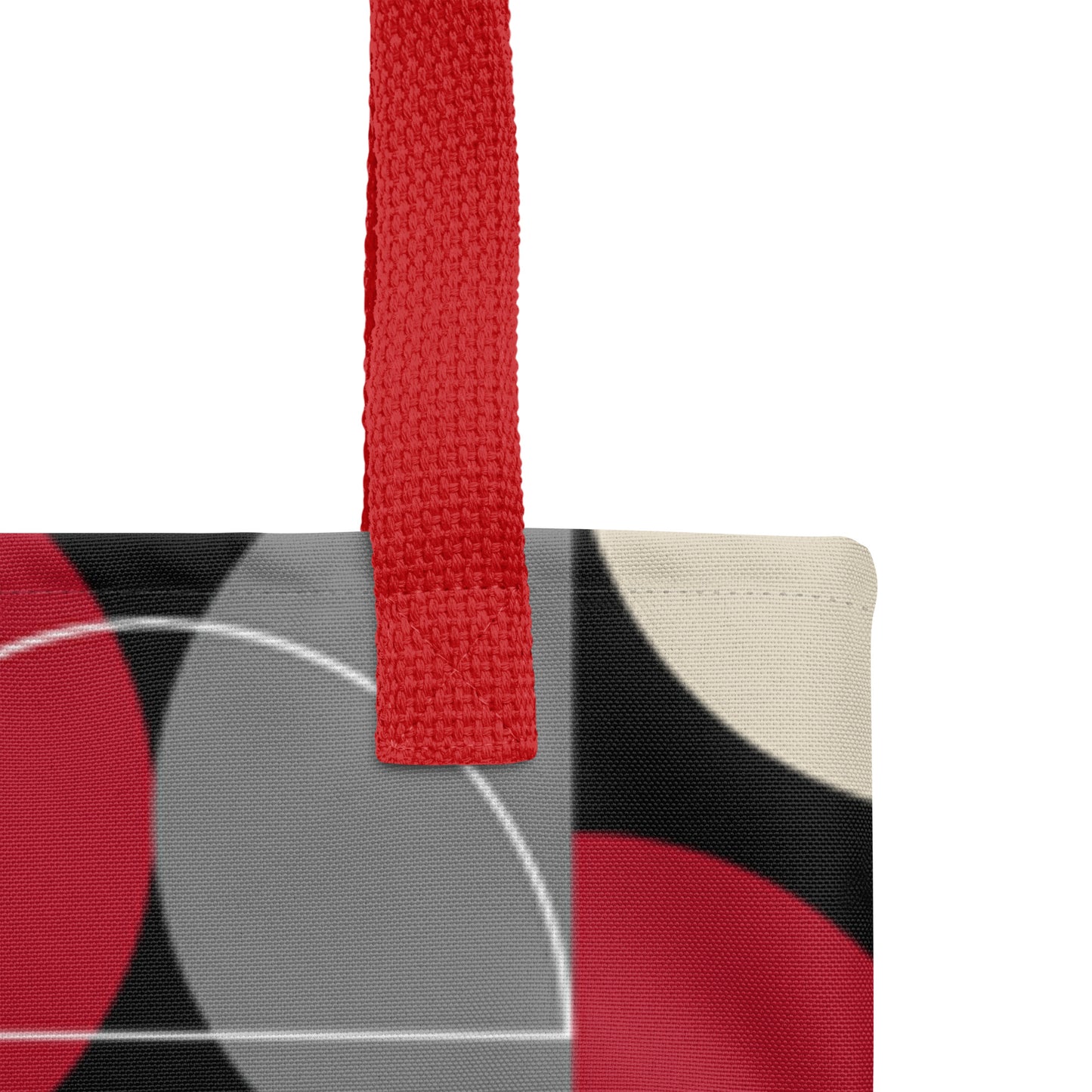 Black and Red cloth bag