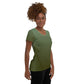 Grünes Sport-T-Shirt für Damen