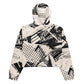 Abstrakte kurze Windjacke