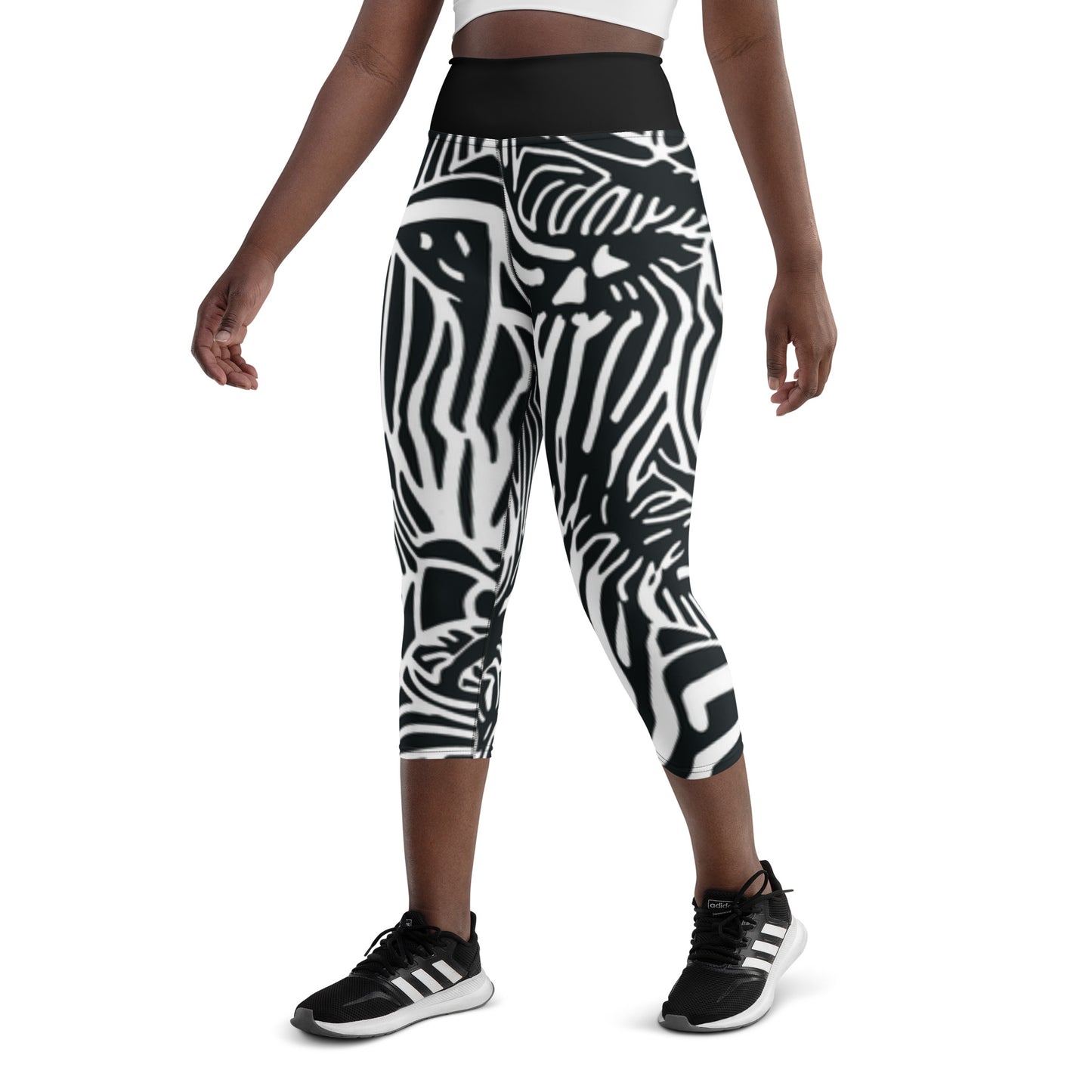 Power Girl Yoga Capri Leggings