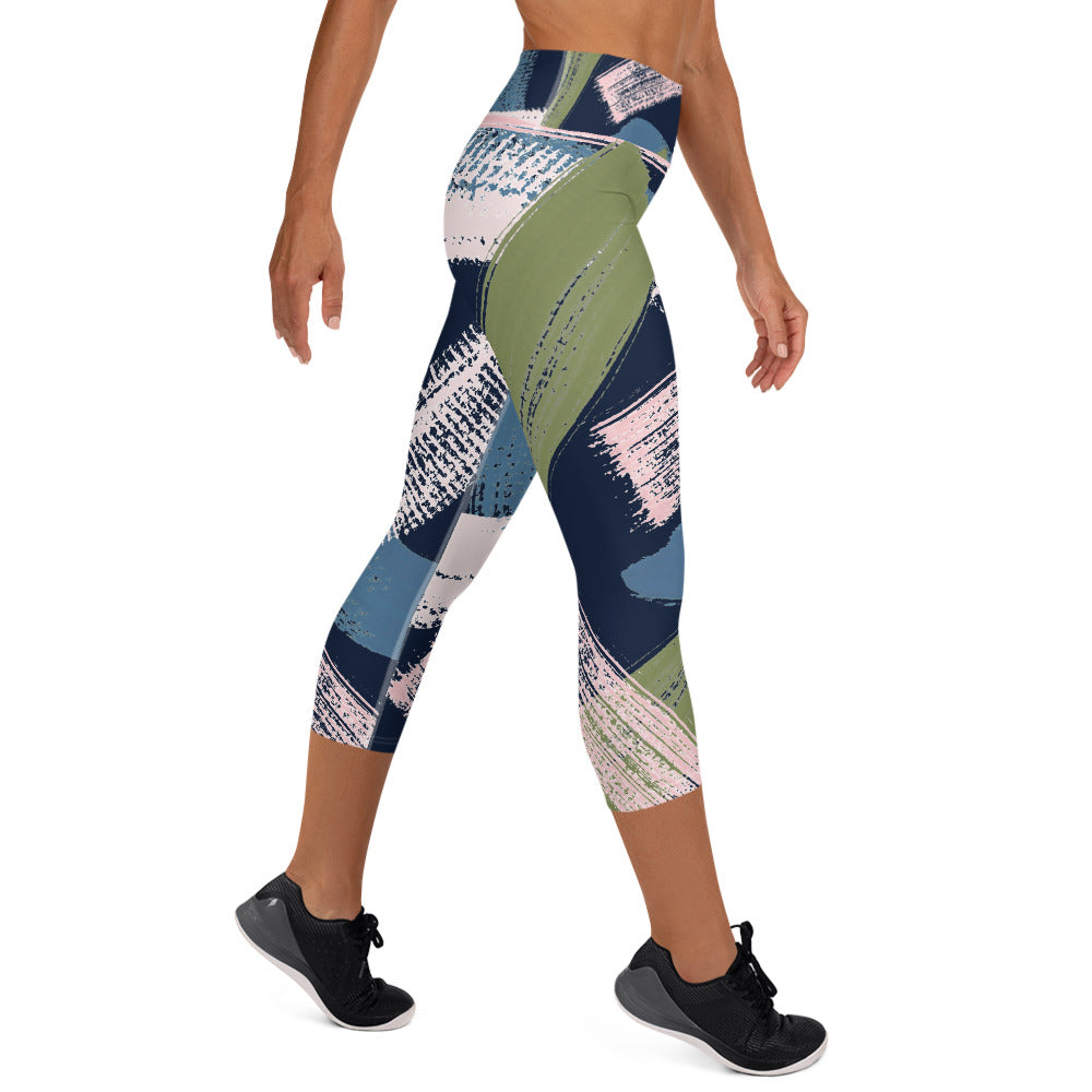 Piraten-abstrakte Yoga-Leggings