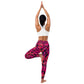 Leggins de yoga corazones
