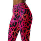 Leggins de yoga corazones