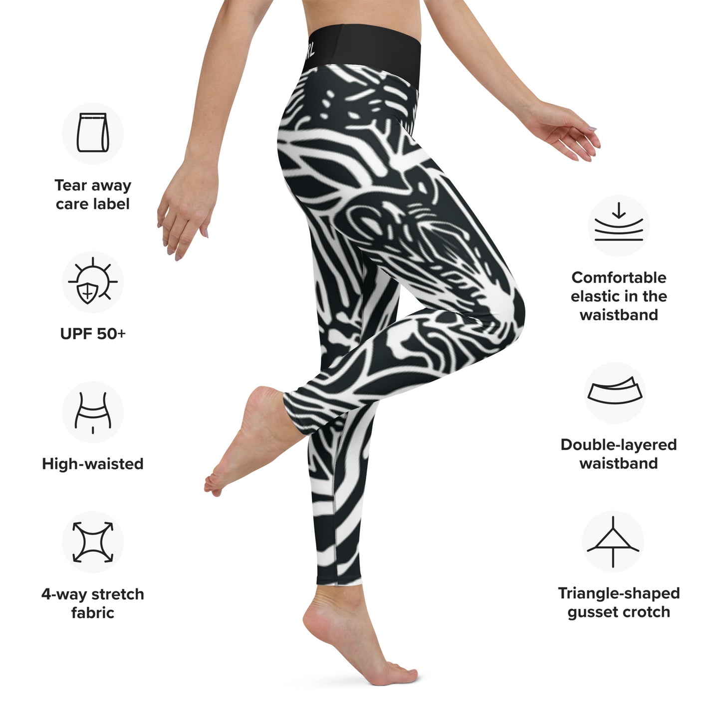 Power Girl Yoga Leggings