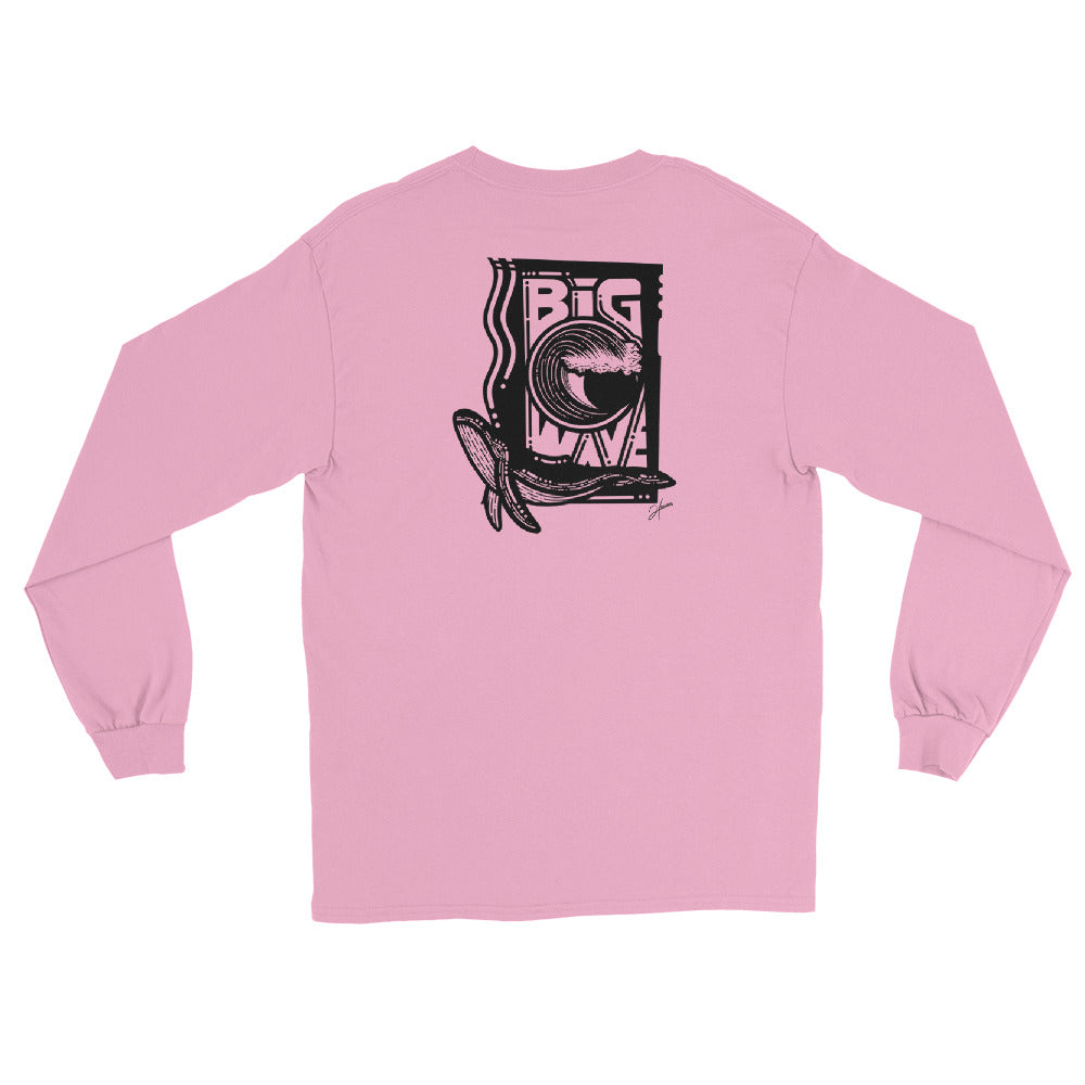 Big Wave Unisex Langarm-T-Shirt