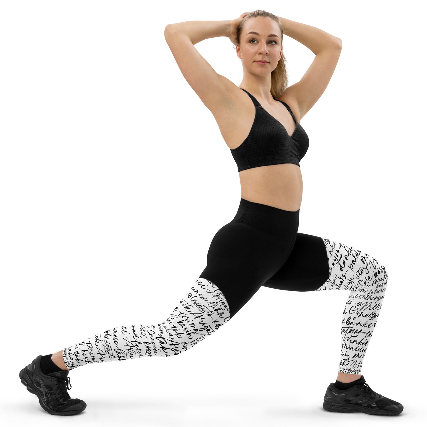 Leggins de deporte Letras