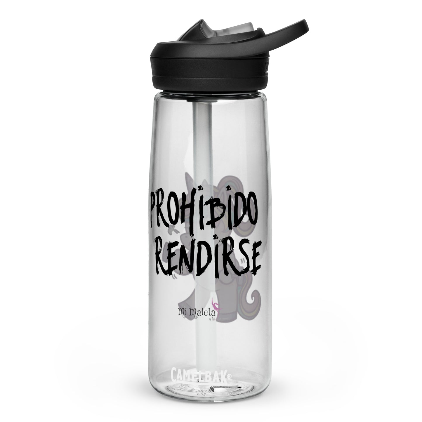 Botella de agua deportiva Camelbak Prohibido Rendirse