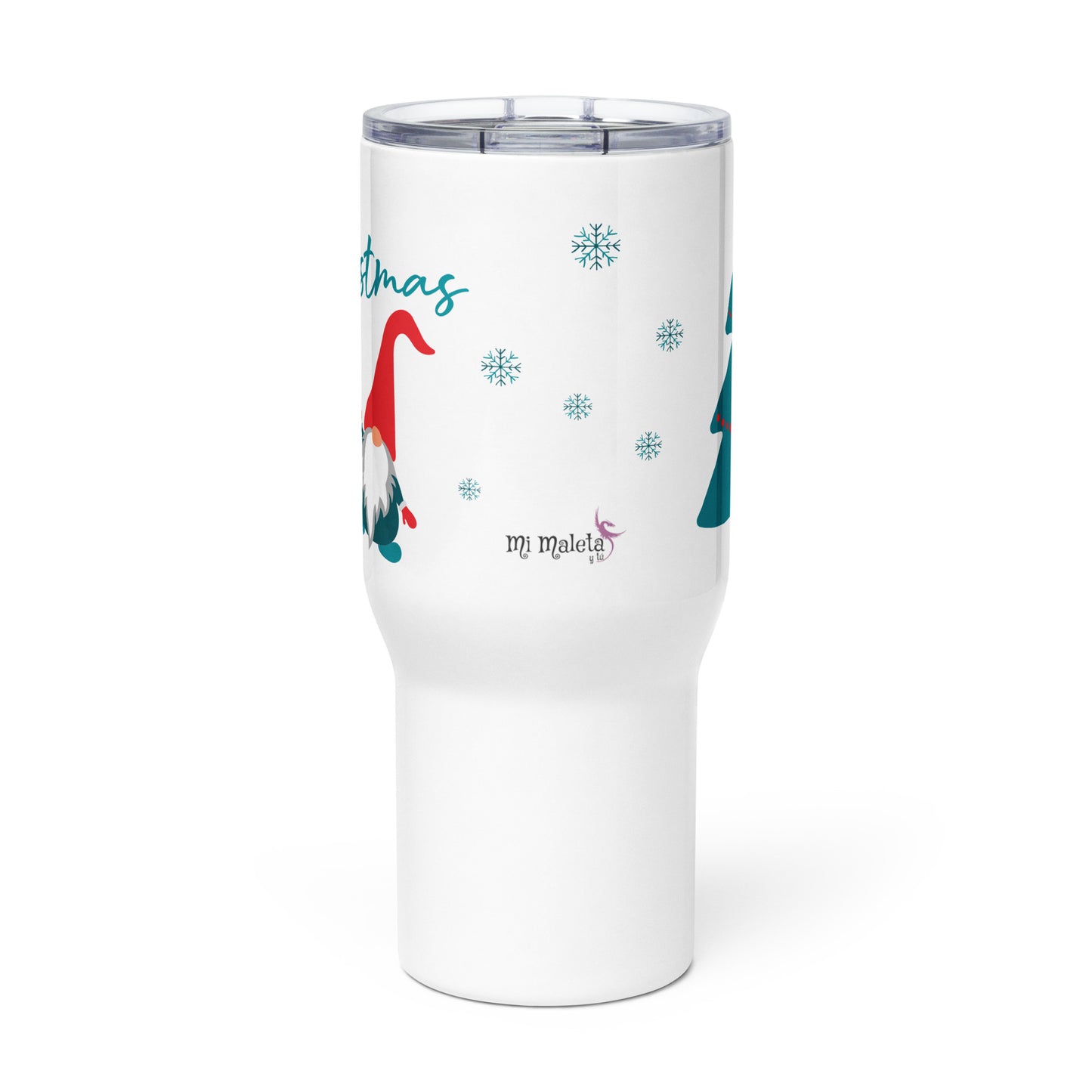 Termo con asa Feliz Navidad