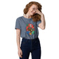SURF SKULL Unisex-T-Shirt aus Bio-Baumwolle