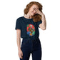 SURF SKULL Unisex-T-Shirt aus Bio-Baumwolle