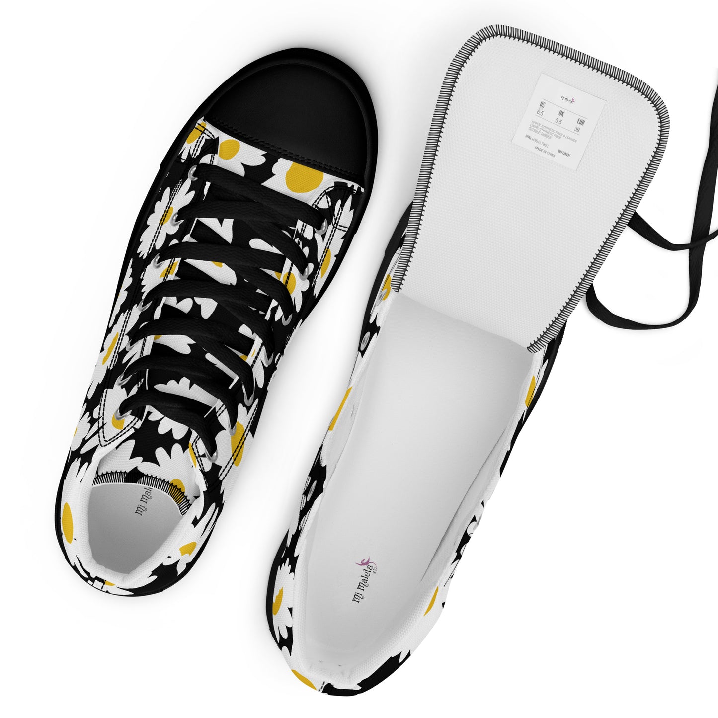Daisy Women's High Top Canvas Sneakers