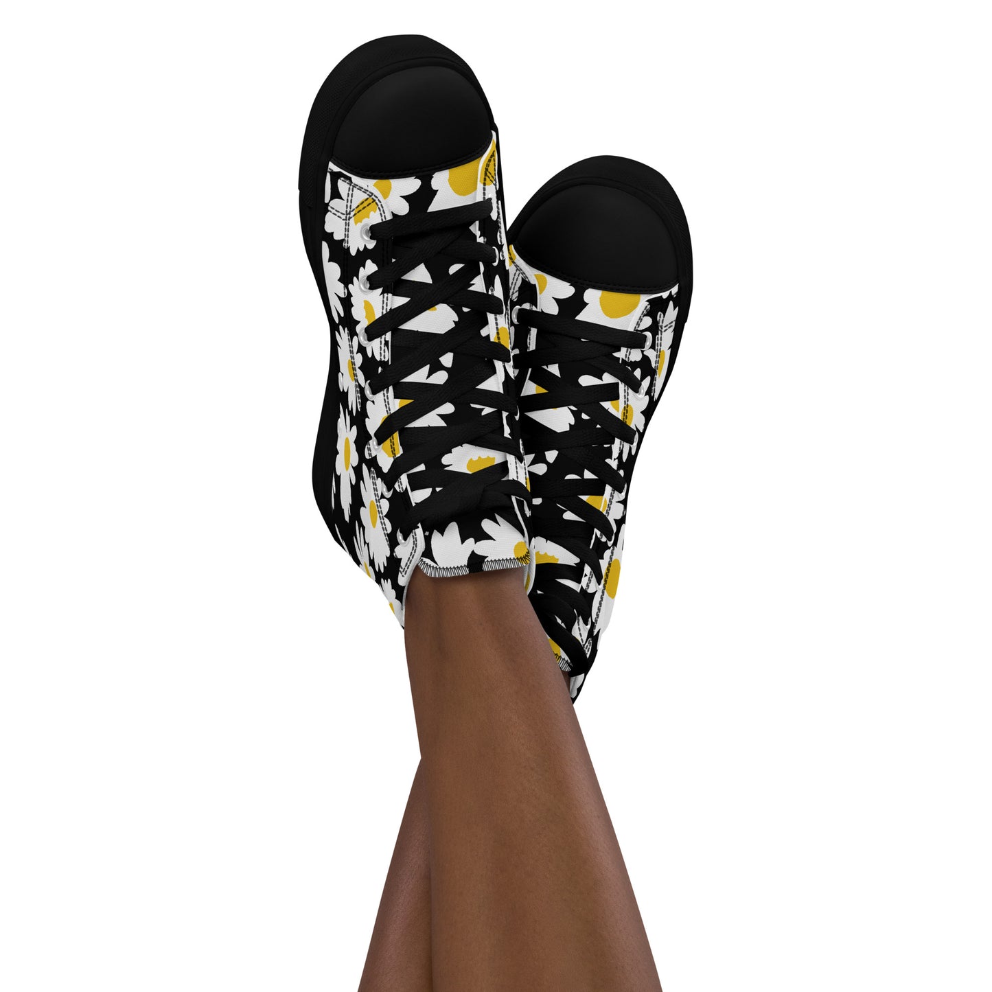 Daisy Women's High Top Canvas Sneakers