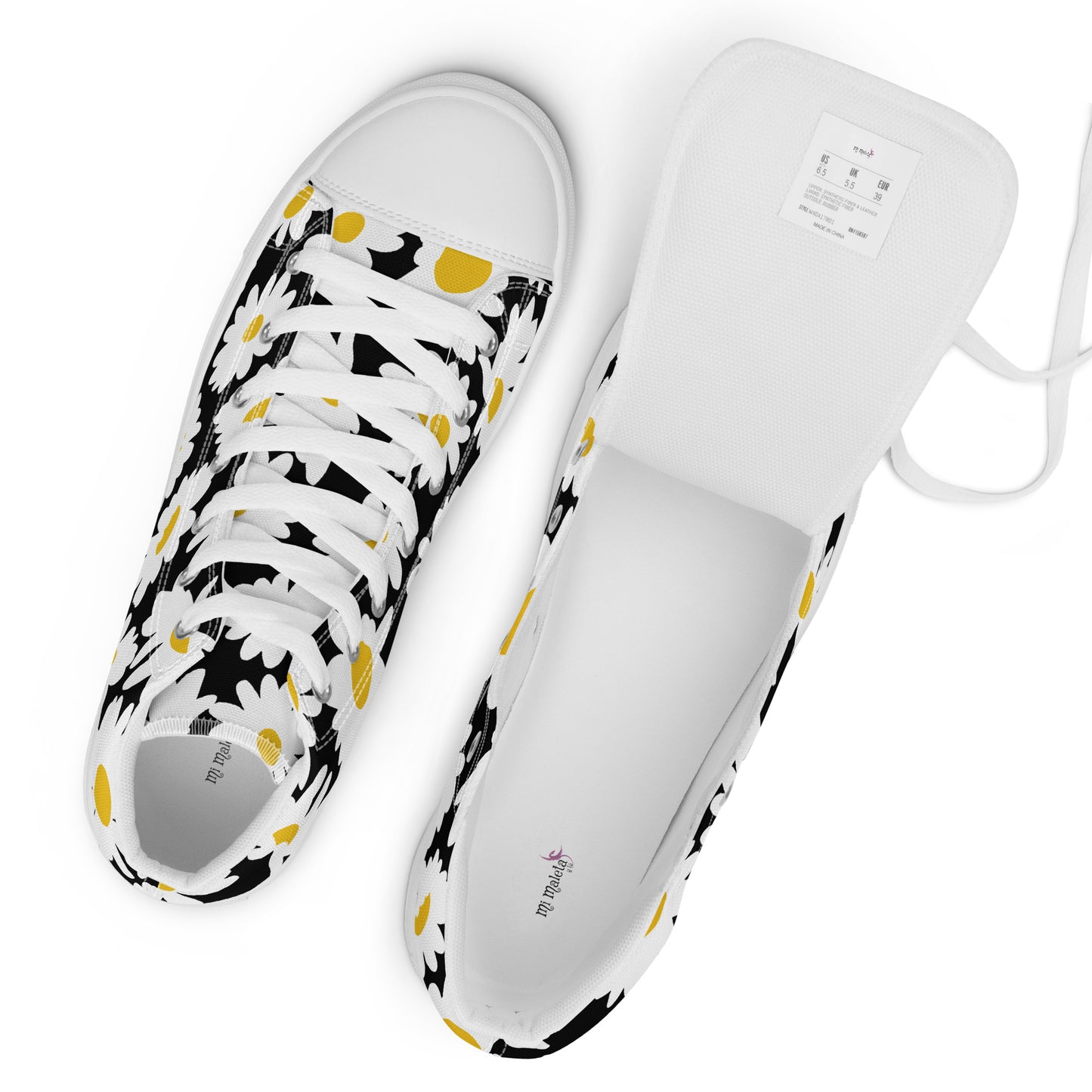Daisy Women's High Top Canvas Sneakers