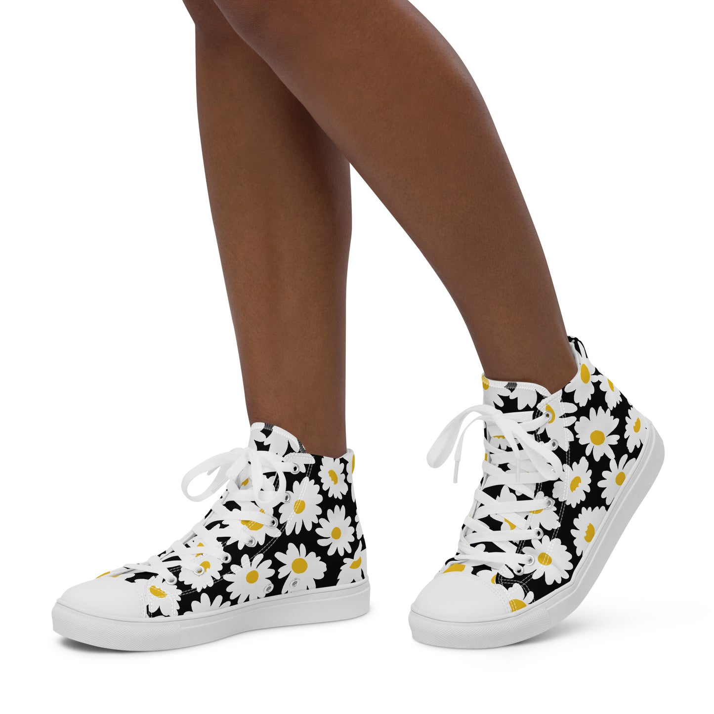 Daisy Women's High Top Canvas Sneakers