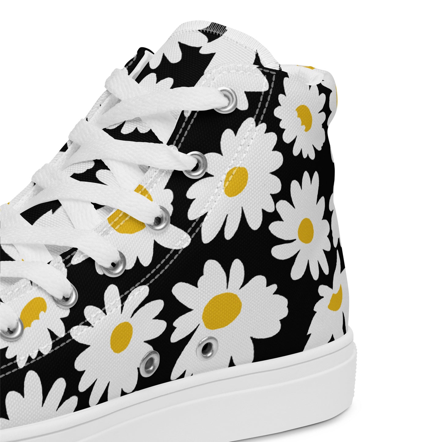 Daisy Women's High Top Canvas Sneakers