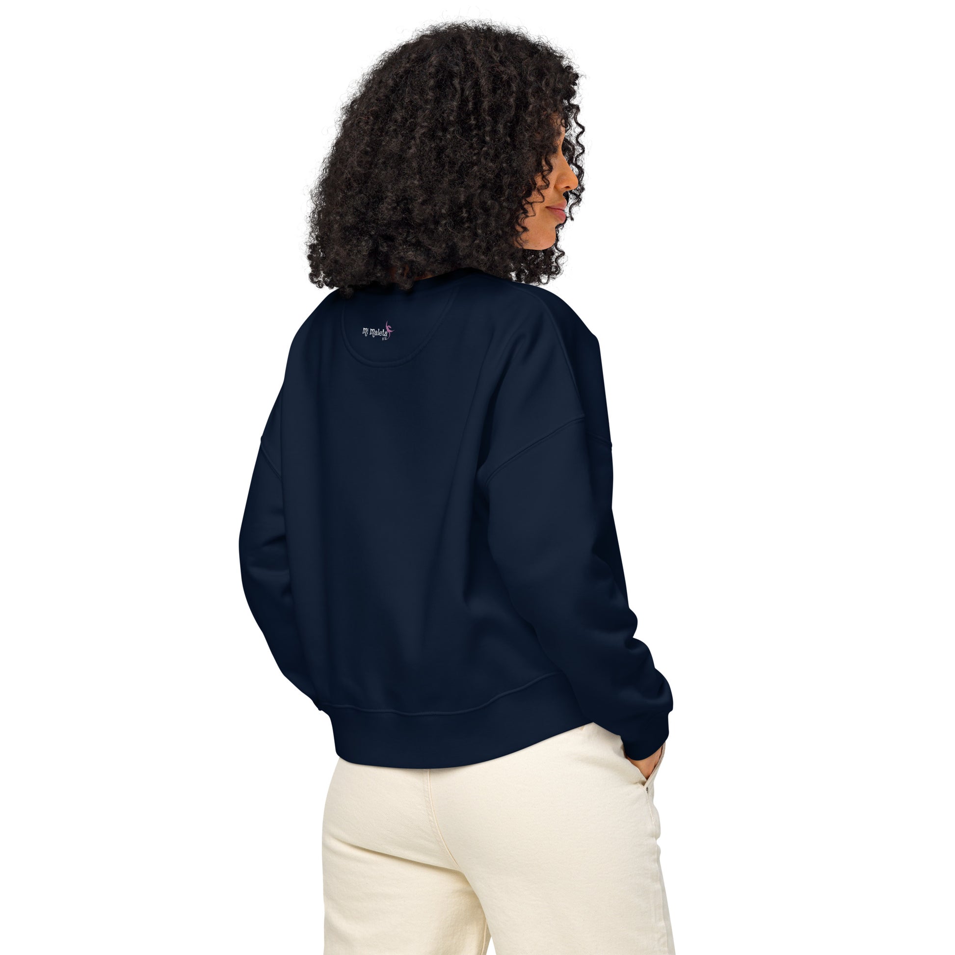Sudadera orgánica arcoiris