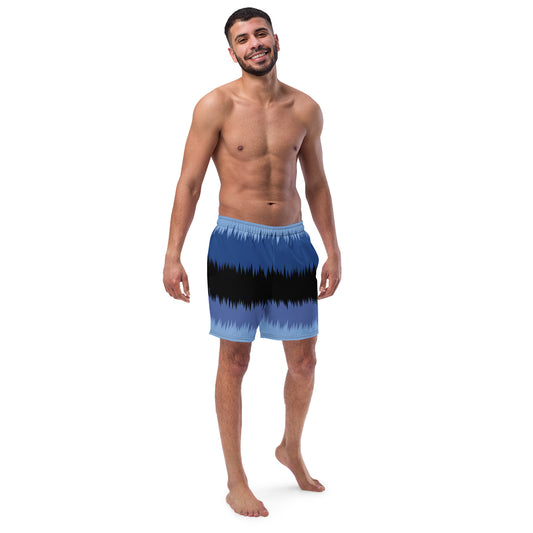 Bañador azul para hombre