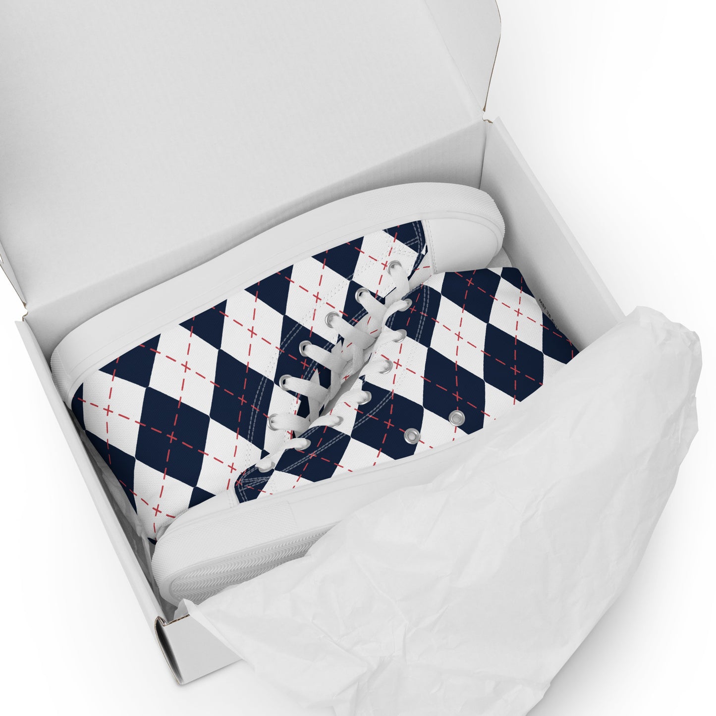 High-Top-Canvas-Sneaker für Herren