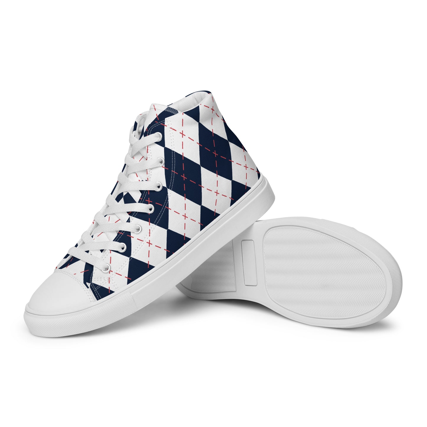 High-Top-Canvas-Sneaker für Herren