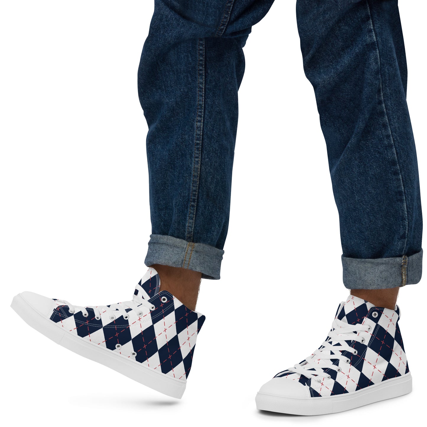High-Top-Canvas-Sneaker für Herren